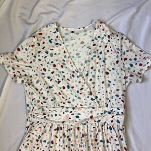 Your Style Ladies Pullover Short Sleeve Dress Size XL